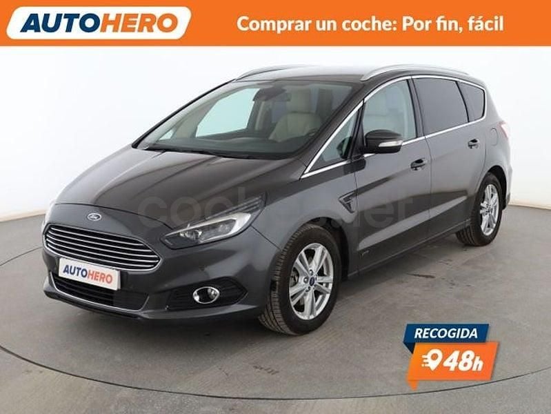 Usado Ford S-MAX Titanium 180 CV (132 kW) 2016 Gris Monovolumen