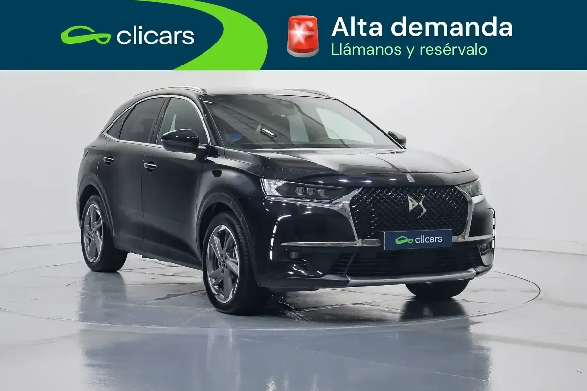 Usado DS Automobiles DS7 Crossback Grand Chic 225 CV (165 kW) 2021 Negro SUV