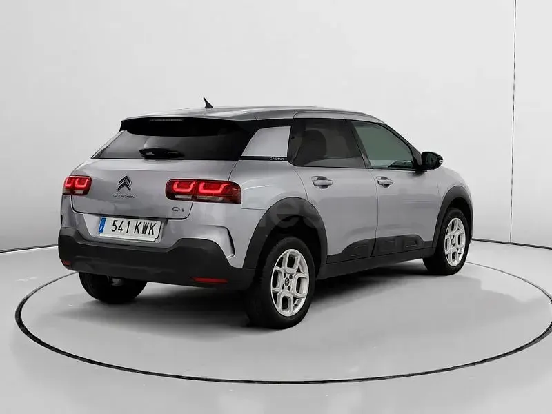 Usado Citroën C4 Cactus Feel 99 CV (72 kW) 2019 Gris / plata Utilitario