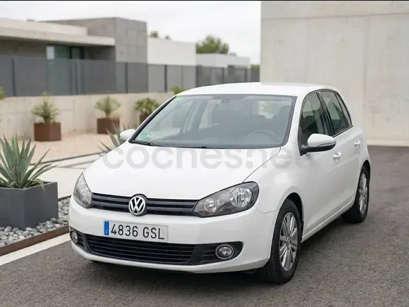 Usado VW Golf VI Sport 122 CV (89 kW) 2010 Blanco Berlina