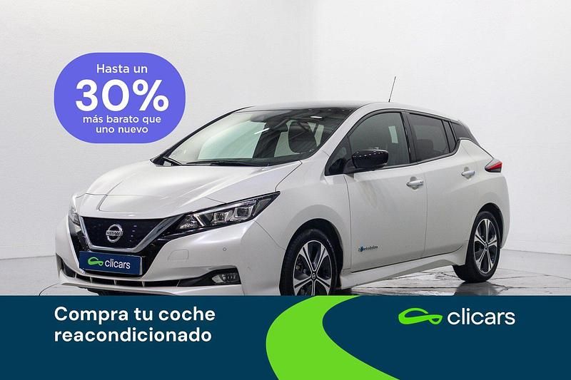 Usado Nissan Leaf Tekna 110 kW (150 CV) 2018 Blanco Utilitario