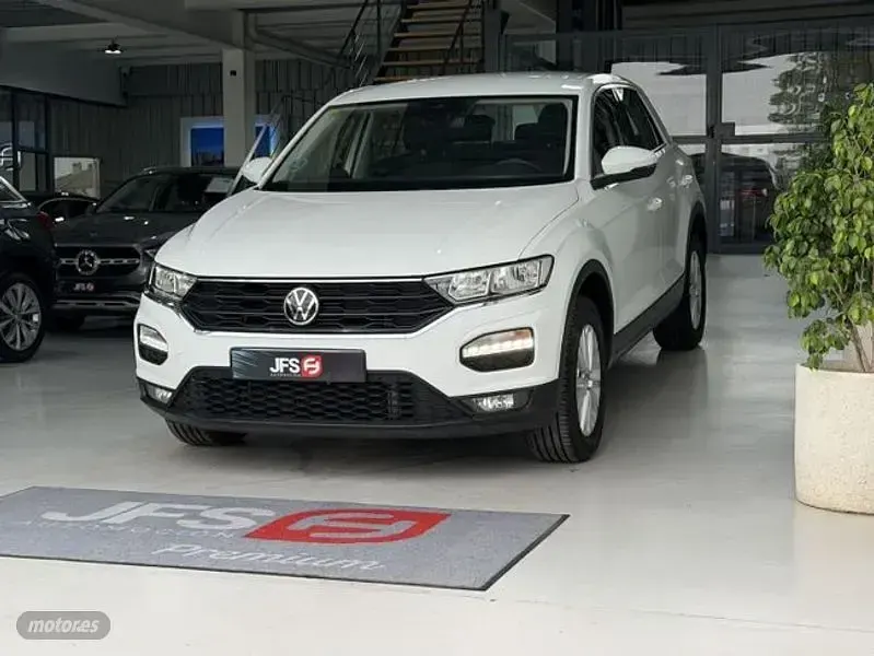 Usado VW T-Roc 116 CV (85 kW) 2020 Blanco SUV