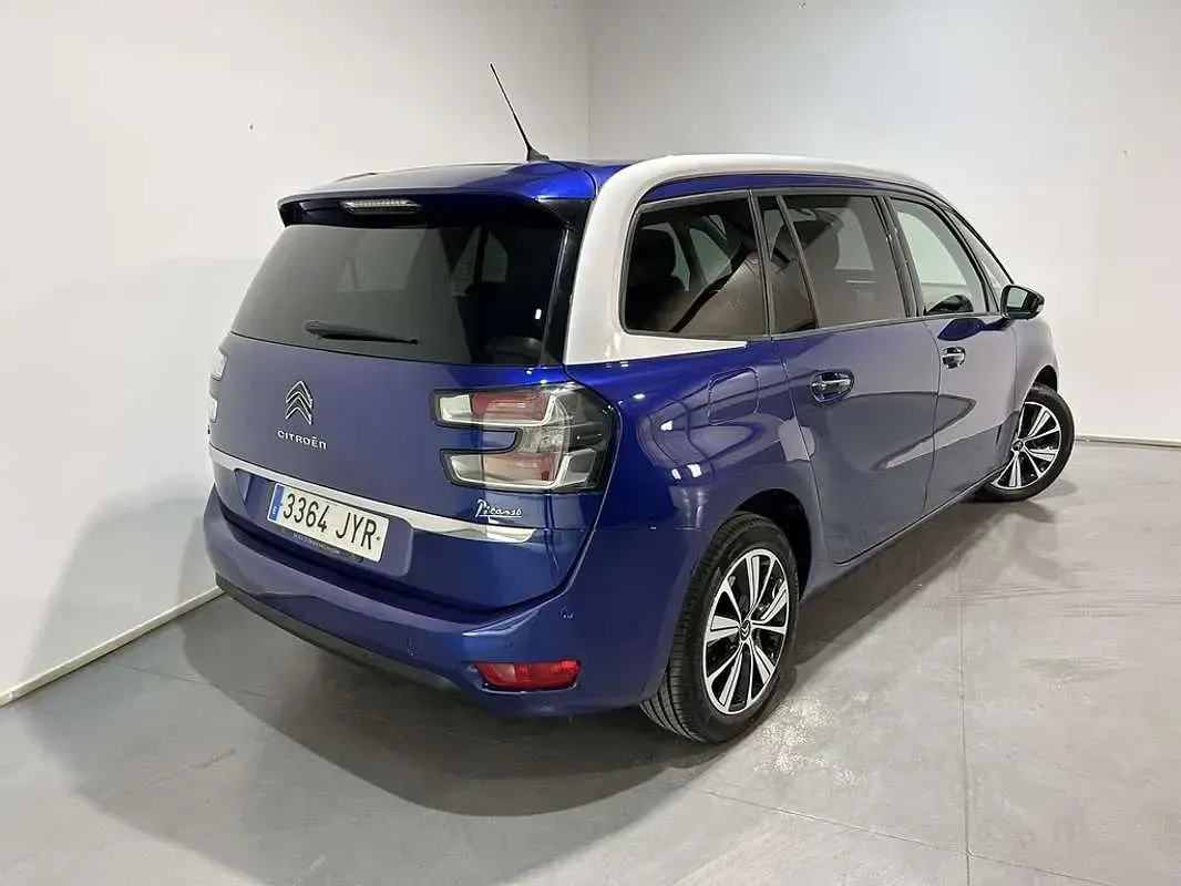 Usado Citroën C4 Feel 120 CV (88 kW) 2017 Azul Monovolumen