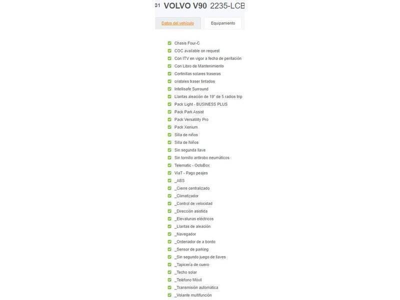 Usado Volvo V90 Business Edition 190 CV (139 kW) 2019 Blanco Familiar