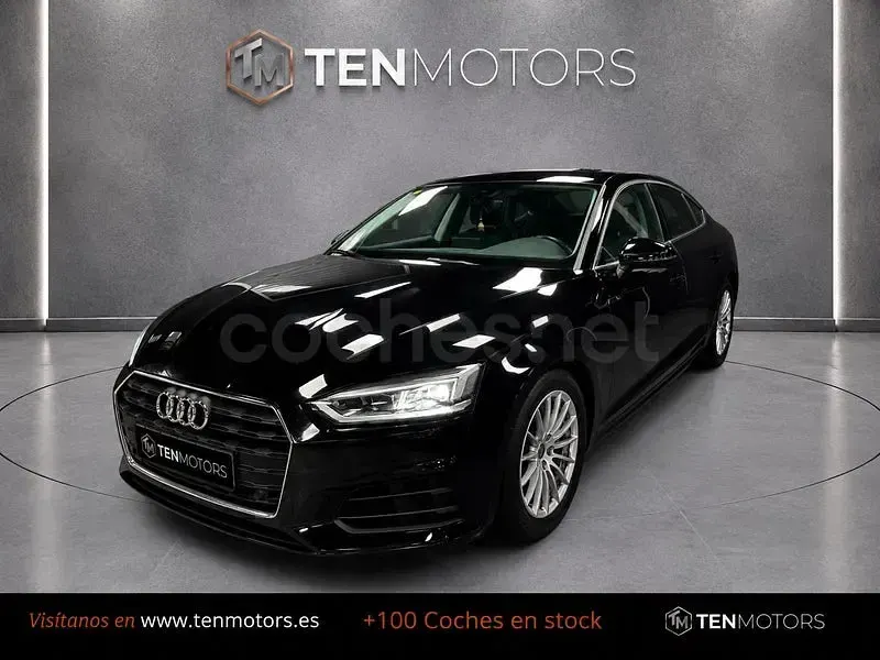Usado Audi A5 Sportback Advanced Plus 190 CV (139 kW) 2017 Negro Utilitario