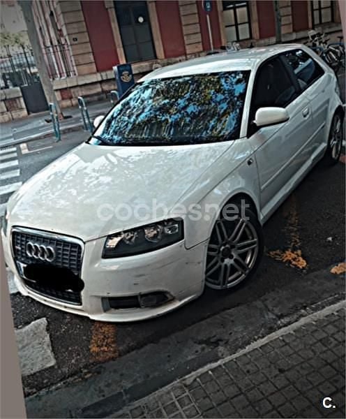 Usado Audi A3 140 CV (102 kW) 2007 Blanco Utilitario