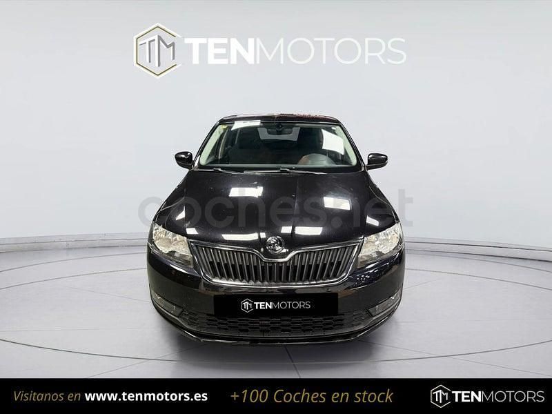 Usado Skoda Rapid Ambition 90 CV (66 kW) 2018 Negro Utilitario