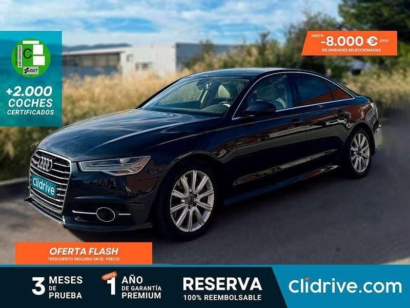 Negro Usado 2015 Audi A6 S-Line Berlina | 21.790 € - Imagen 1/3
