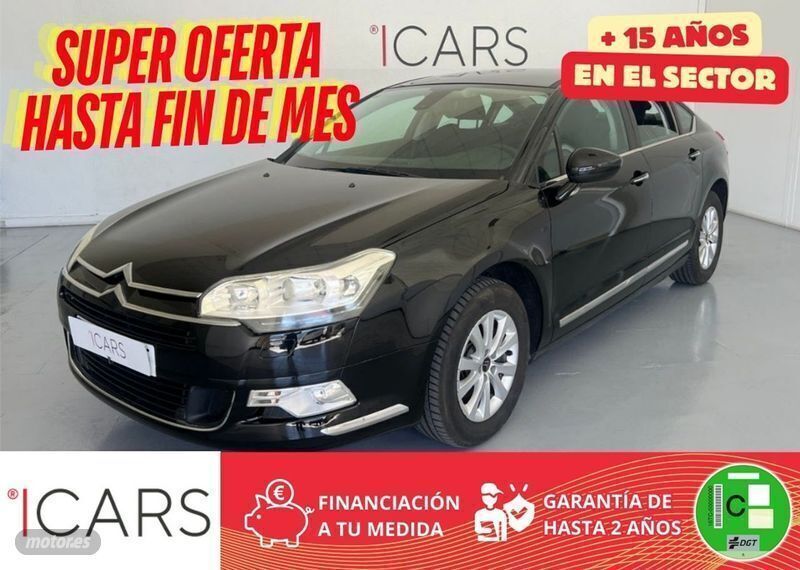 Usado Citroën C5 140 CV (102 kW) 2011 Negro Berlina