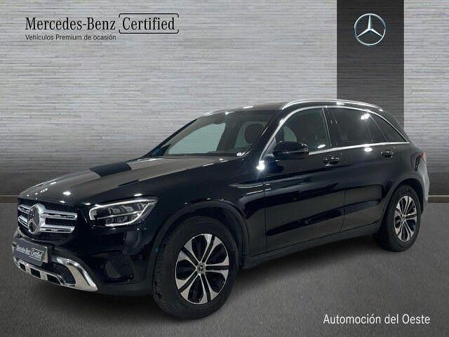 Usado Mercedes GLC220 Exclusive 194 CV (142 kW) 2021 Pintura estándar: negro estánd