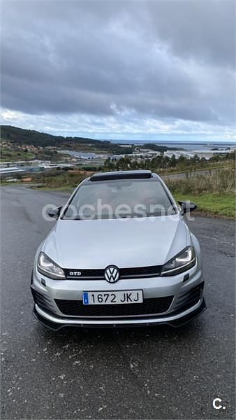 Usado VW Golf VII GTD 184 CV (135 kW) 2015 Gris / plata Berlina