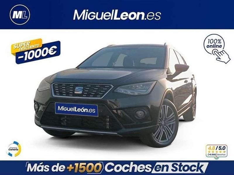 Usado Seat Arona XCELLENCE 95 CV (69 kW) 2019 Negro SUV