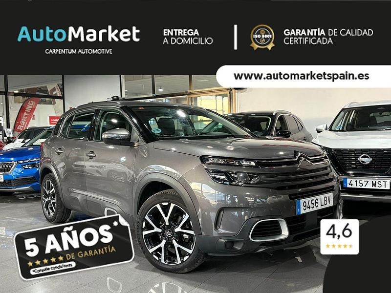 Gris / plata Usado 2019 Citroën C5 Aircross Live SUV | 13.300 € (Caro) - Imagen 1/4