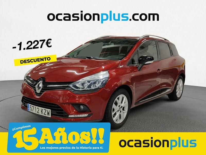 Rojo Usado 2019 Renault Clio GrandTour LIMITED Familiar | 13.500 € (Caro) - Imagen 1/4