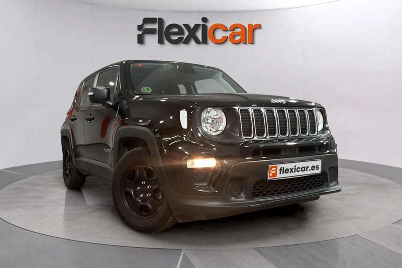 Negro Usado 2018 Jeep Renegade Sport SUV | 12.690 € (Buen precio) - Imagen 1/4
