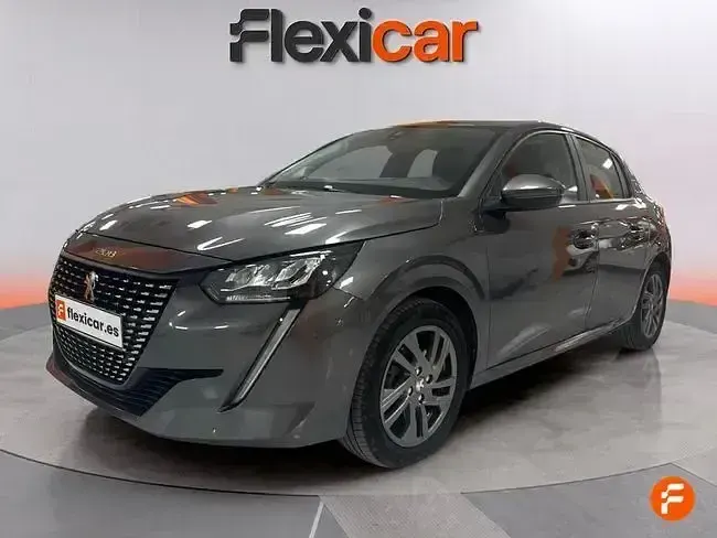 Usado Peugeot 208 Active 100 CV (73 kW) 2021 Gris Utilitario