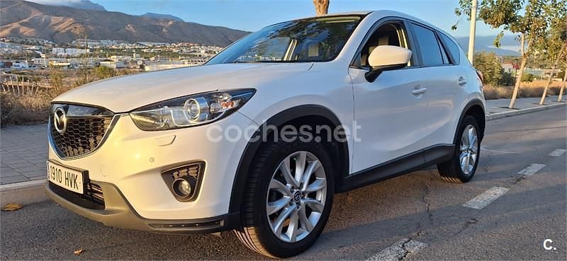Usado Mazda CX-5 Luxury 175 CV (128 kW) 2014 Blanco SUV