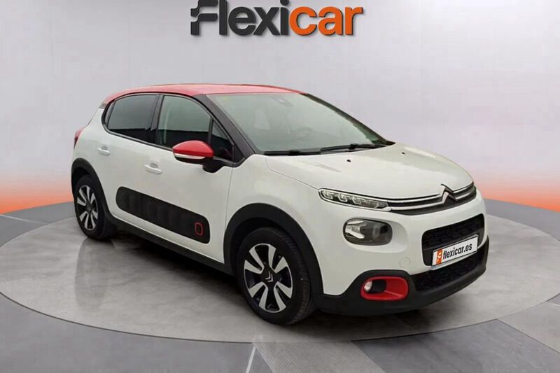 Blanco Usado 2018 Citroën C3 PureTech Utilitario | 8390 € (Precio justo) - Imagen 1/4