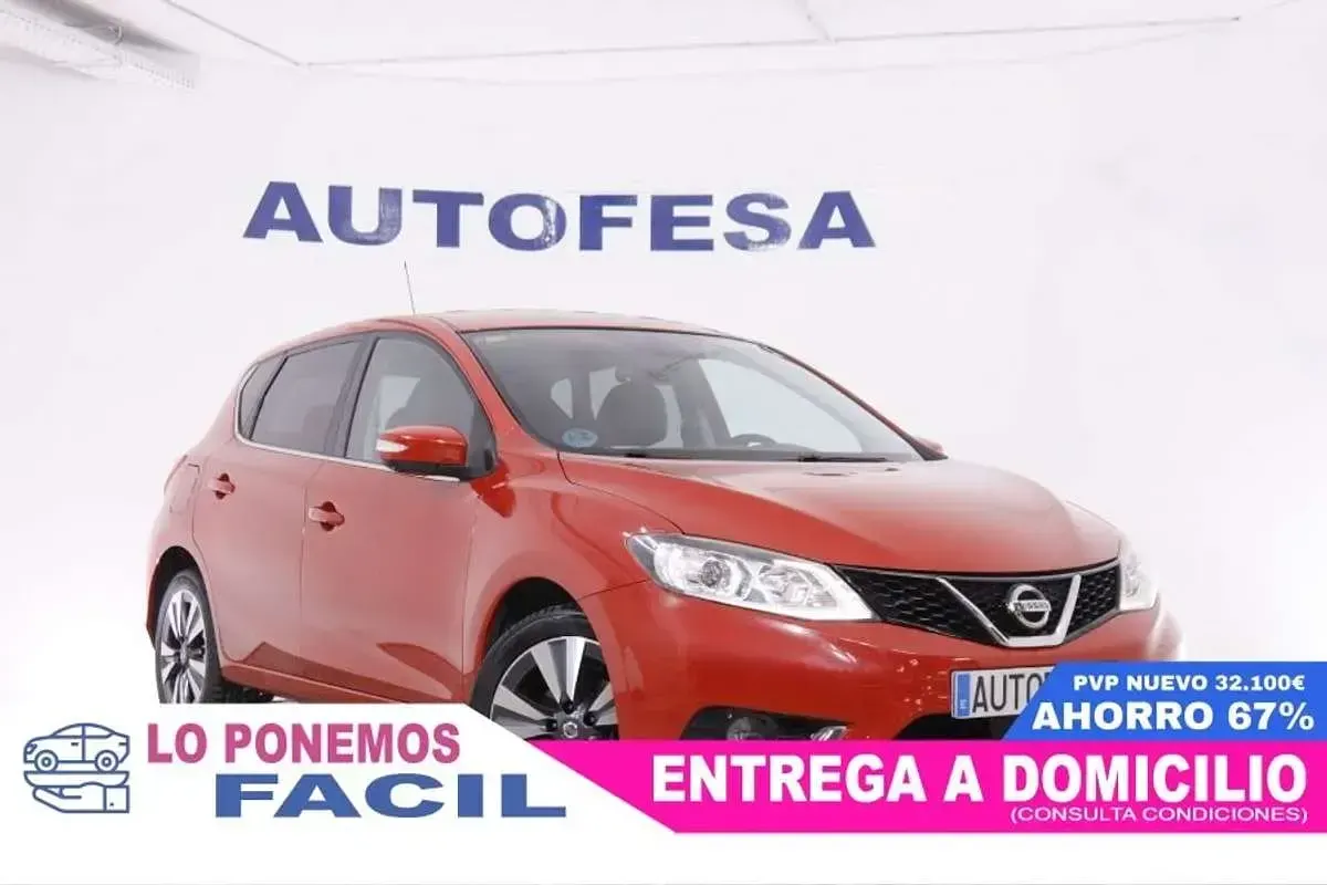 Usado Nissan Pulsar Tekna 110 CV (80 kW) 2015 Rojo Utilitario