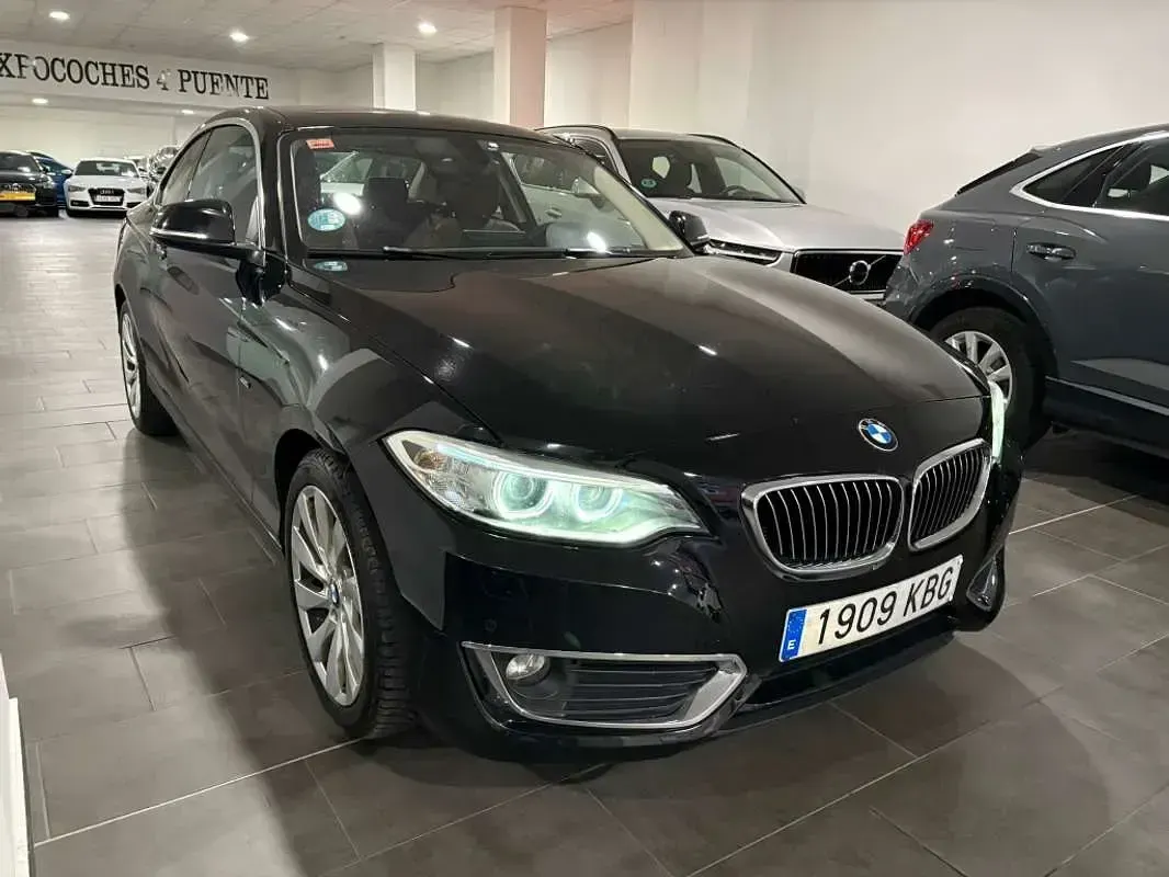Usado BMW 218 150 CV (110 kW) 2018 Negro Coupe