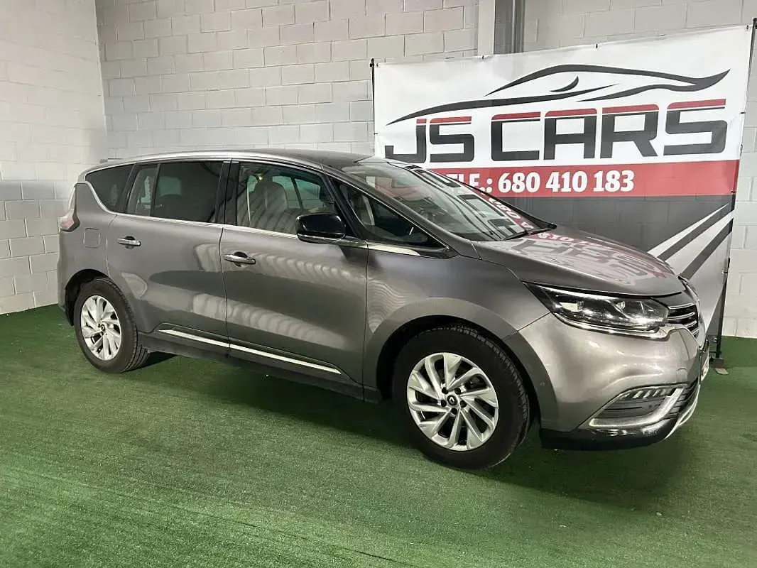 Usado Renault Espace Zen 160 CV (117 kW) 2016 Gris Monovolumen