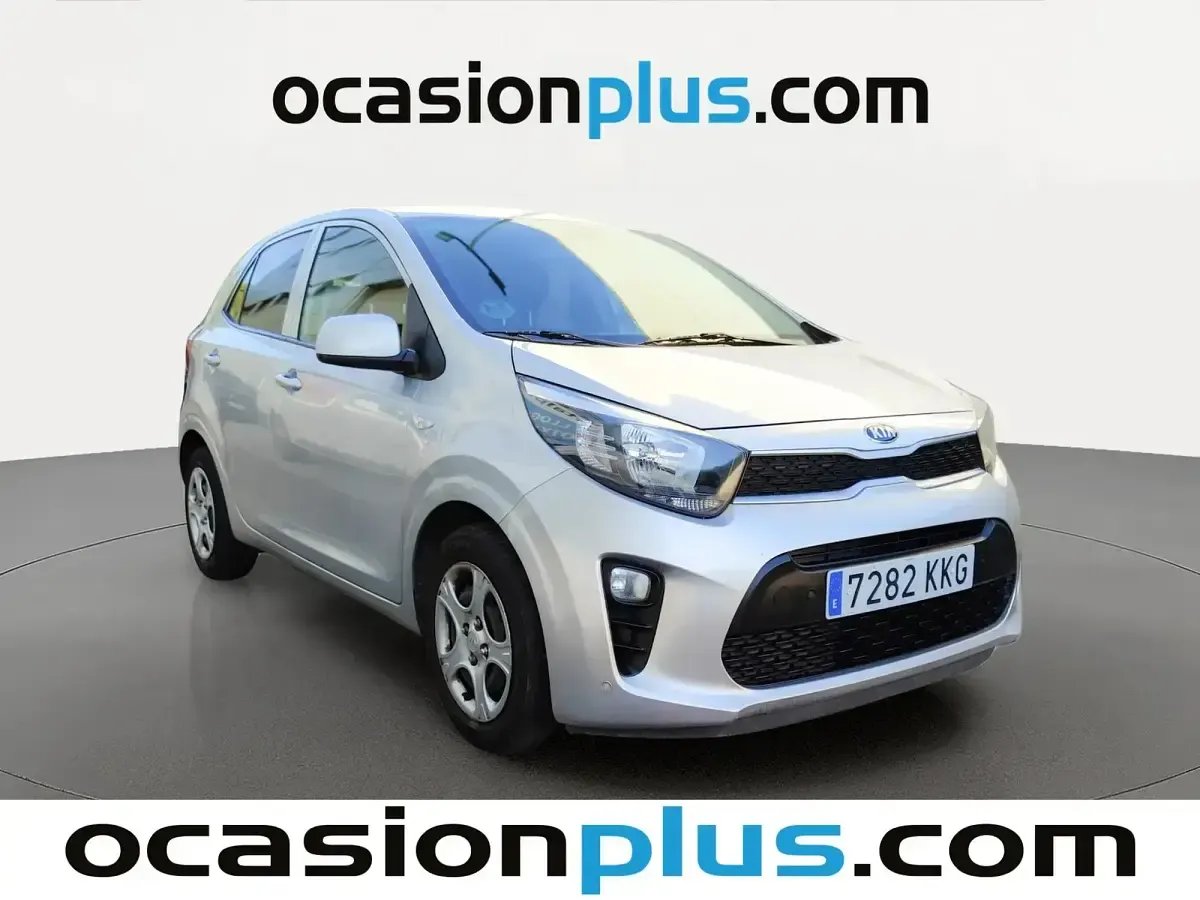 Usado Kia Picanto Plus 67 CV (49 kW) 2018 Gris Utilitario