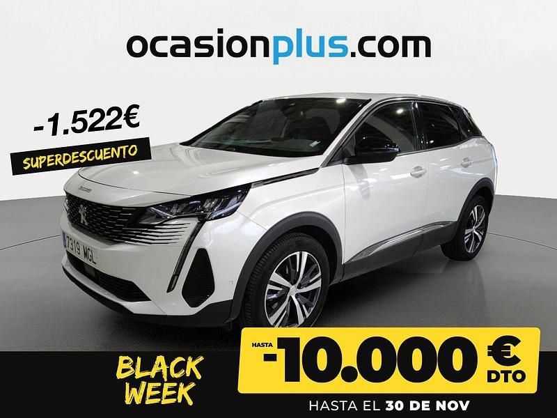 Blanco Usado 2023 Peugeot 3008 Allure SUV | 16.750 € (Un poco caro) - Imagen 1/4