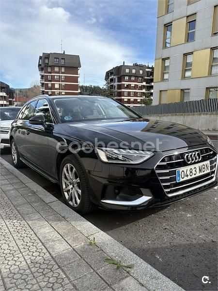Usado Audi A4 Advanced Plus 163 CV (119 kW) 2022 Negro Familiar