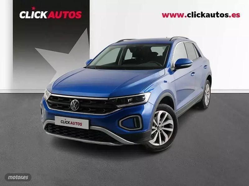 Azul Usado 2024 VW T-Roc Life SUV | 24.450 € (Precio justo) - Imagen 1/4