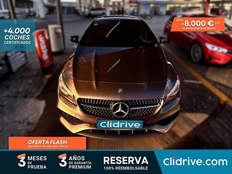 Usado Mercedes CLA200 136 CV (100 kW) 2017 Gris Coupe