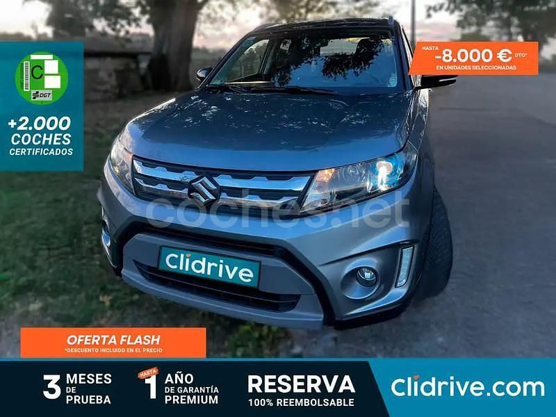 Gris / plata Usado 2015 Suzuki Vitara GLX SUV | 12.890 € (Precio justo) - Imagen 1/3