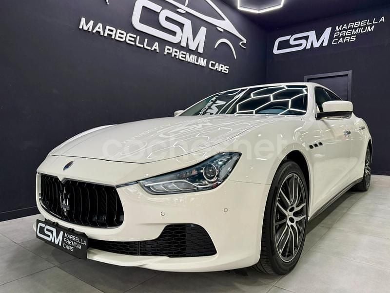 Blanco Usado 2016 Maserati Ghibli Berlina | 27.990 € (Precio justo) - Imagen 1/4