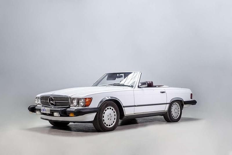 Usado Mercedes SL500 1988 Blanco Descapotable