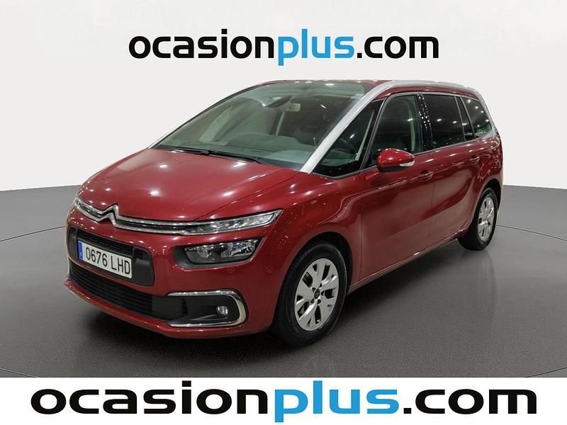 Rojo Usado 2020 Citroën C4 SpaceTourer Feel Monovolumen | 15.900 € (Precio justo) - Imagen 1/4