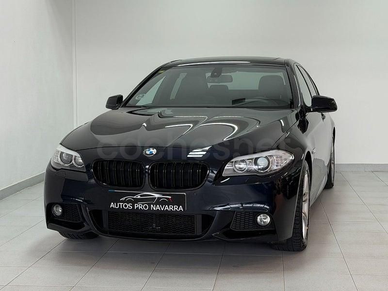 Usado BMW 525 Sport Line 218 CV (160 kW) 2012 Azul Berlina