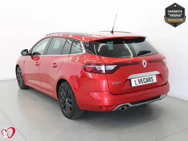 Usado Renault Mégane GrandTour R.S. 205 CV (150 kW) 2017 Granate Familiar