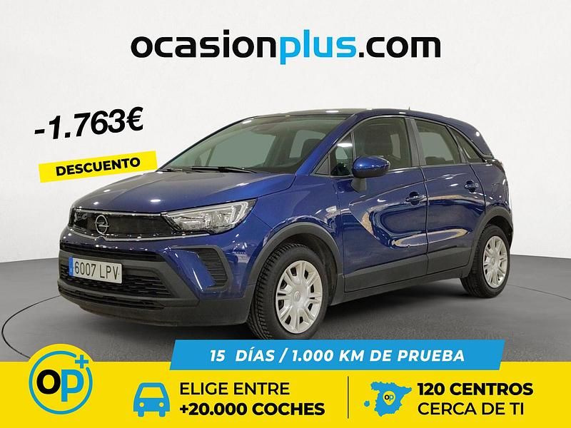 Usado Opel Crossland X 83 CV (61 kW) 2021 Azul SUV