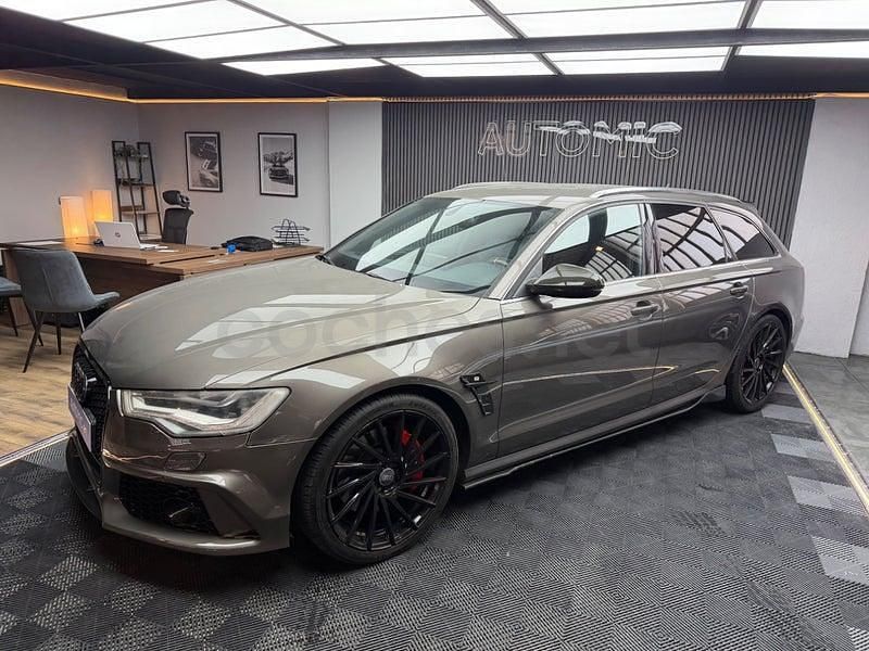 Usado Audi A6 S-Line 190 CV (139 kW) 2013 Gris / plata Familiar