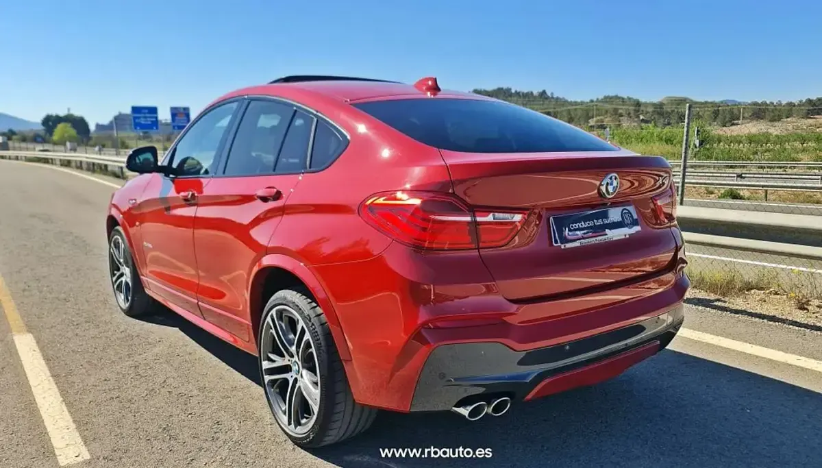 Usado BMW X4 313 CV (230 kW) 2015 Rojo SUV