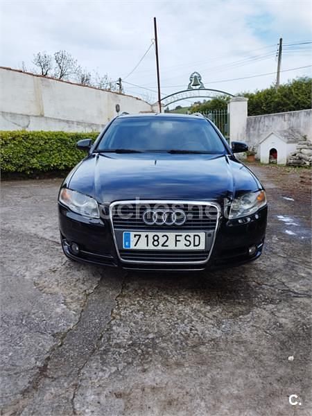 Usado Audi A4 115 CV (84 kW) 2007 Negro Familiar