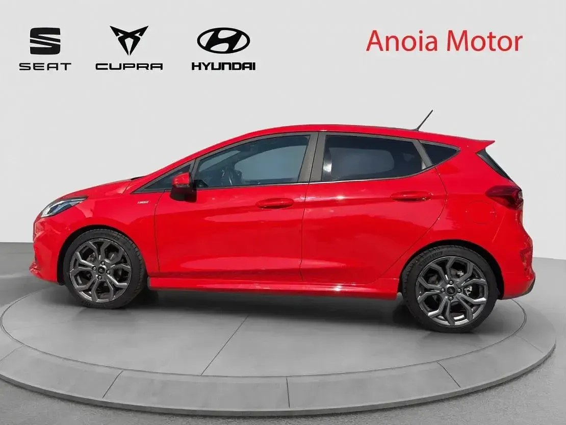 Usado Ford Fiesta ST-Line 101 CV (74 kW) 2018 Rojo Utilitario