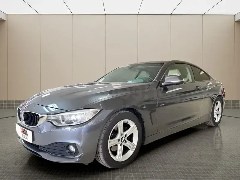 Usado BMW 420 Sport Line 184 CV (135 kW) 2014 Gris / plata Coupe