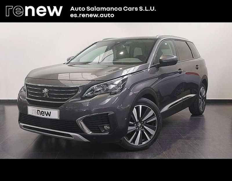 Gris Usado 2019 Peugeot 5008 Allure Monovolumen | 19.700 € (Precio justo) - Imagen 1/4