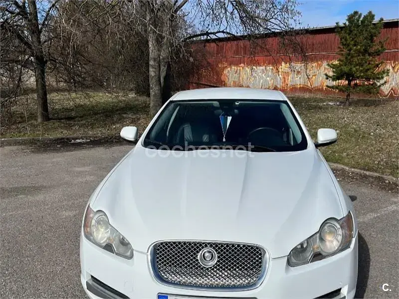 Usado Jaguar XF Sportbrake Portfolio 275 CV (202 kW) 2012 Blanco Familiar