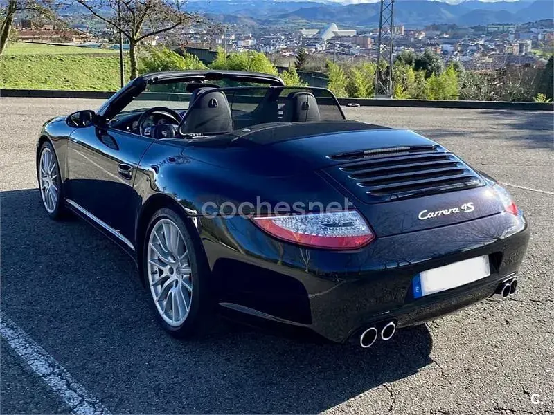 Usado Porsche 911 Carrera 4S Cabriolet 385 CV (283 kW) 2008 Negro Descapotable