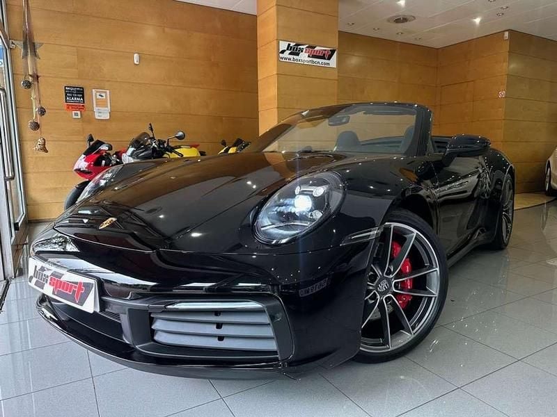 Negro Usado 2020 Porsche 911 Carrera 4S Cabriolet Descapotable | 138.900 € (Buen precio) - Imagen 1/4