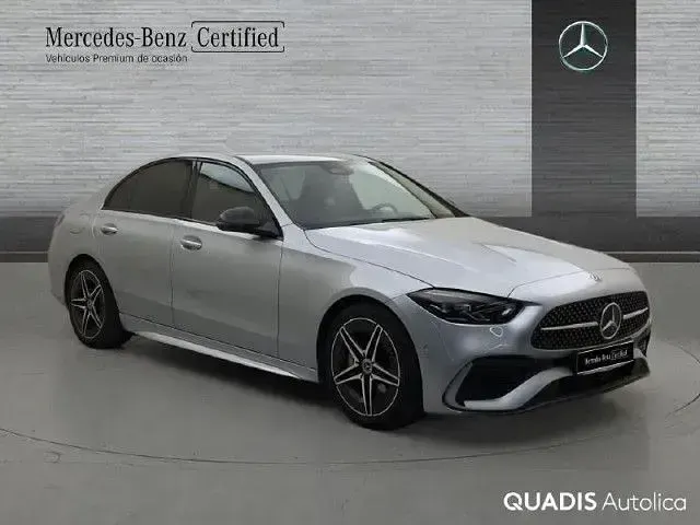 Usado Mercedes C220 200 CV (147 kW) 2023 Plata hightech