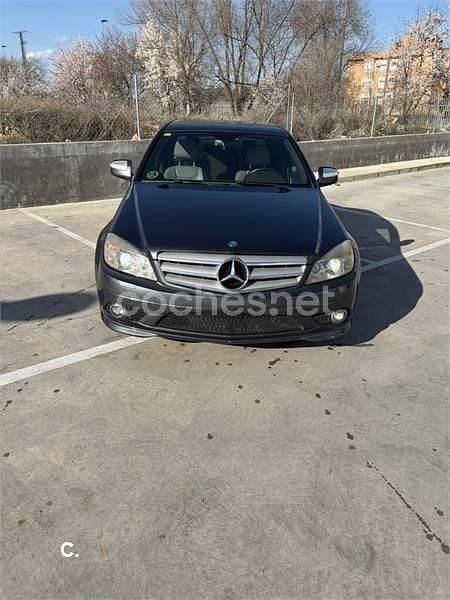 Usado Mercedes C230 Avantgarde 204 CV (150 kW) 2007 Azul Berlina