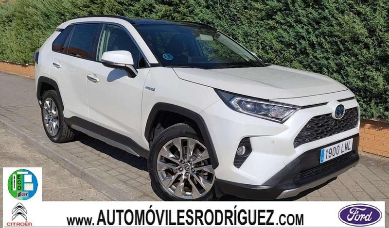 Usado Toyota RAV4 Hybrid Luxury 222 CV (163 kW) 2021 Blanco SUV