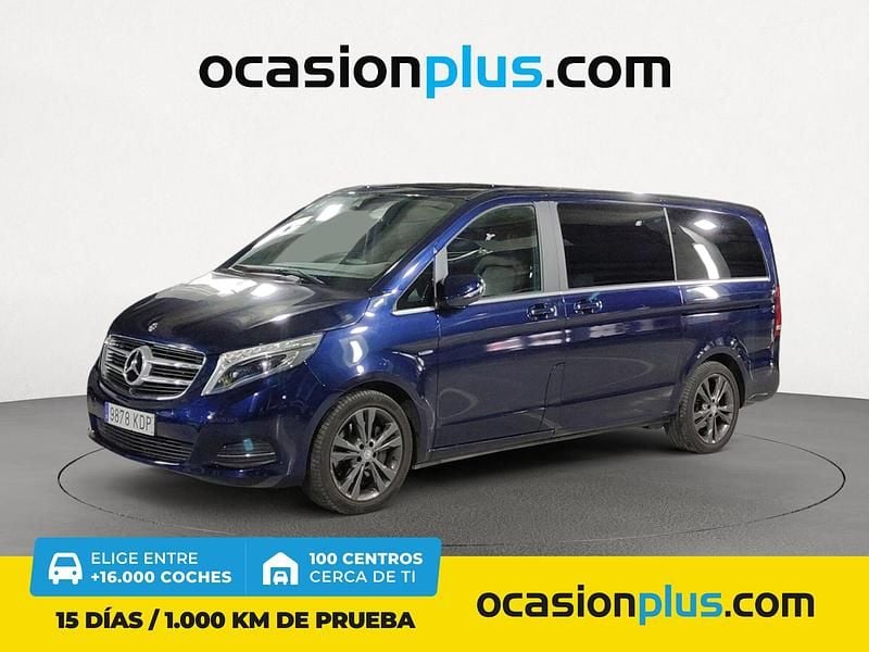Azul Usado 2017 Mercedes V250 Avantgarde Monovolumen | 44.900 € (Precio justo) - Imagen 1/4